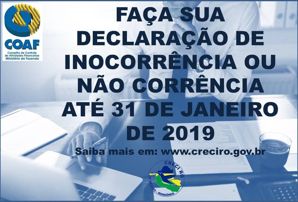 delclaração de não ocorrencia