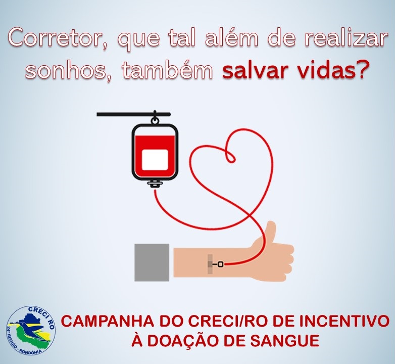 CAMPANHA DE DOAÇÃO DE SANGUE
