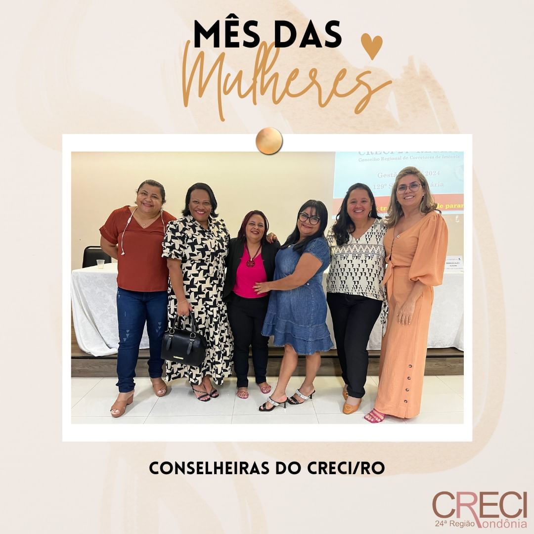 Homenagem as conselheiras do CRECI/RO