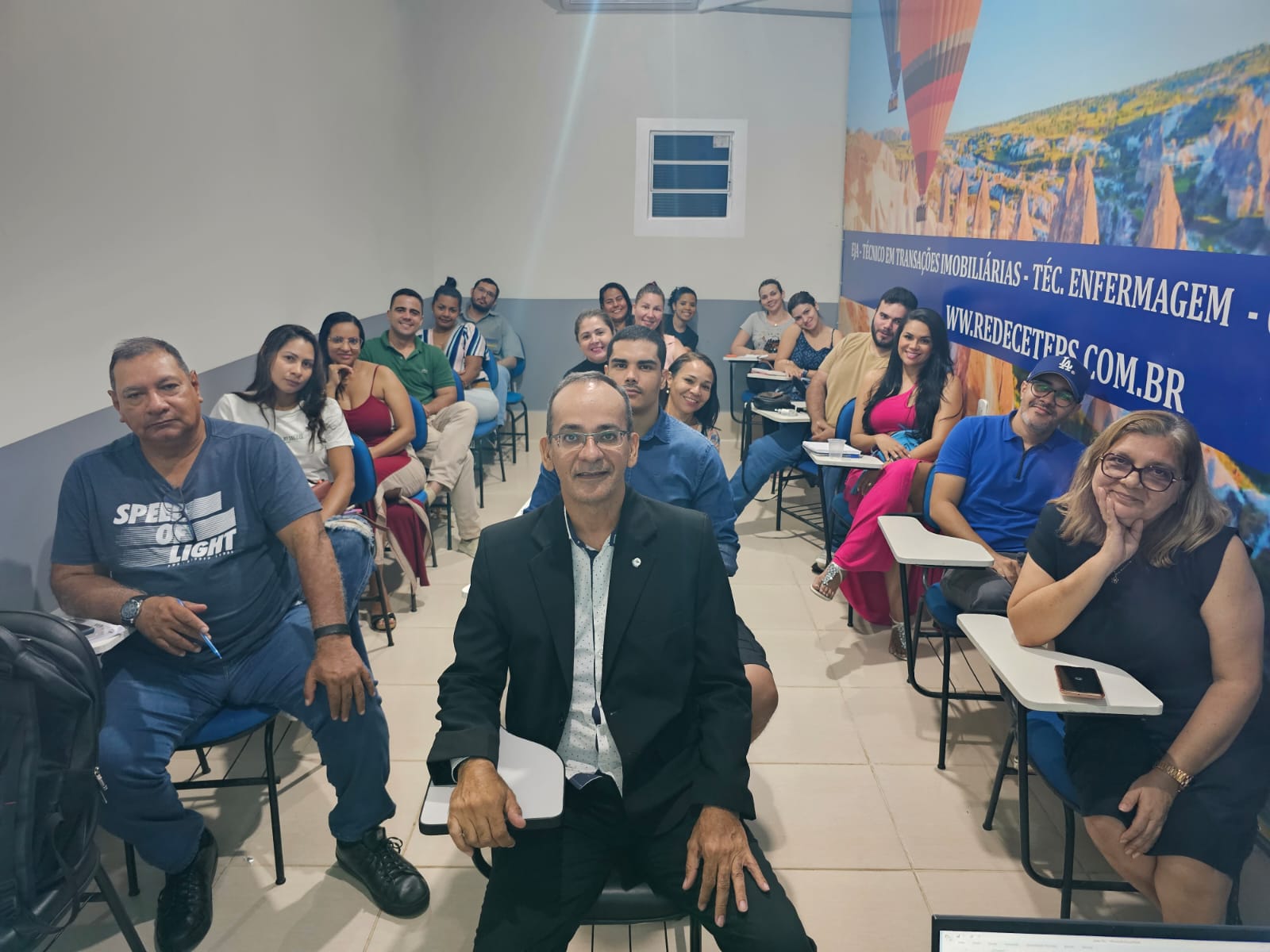 Presidente do CRECI/RO participa de encontro com alunos de TTI